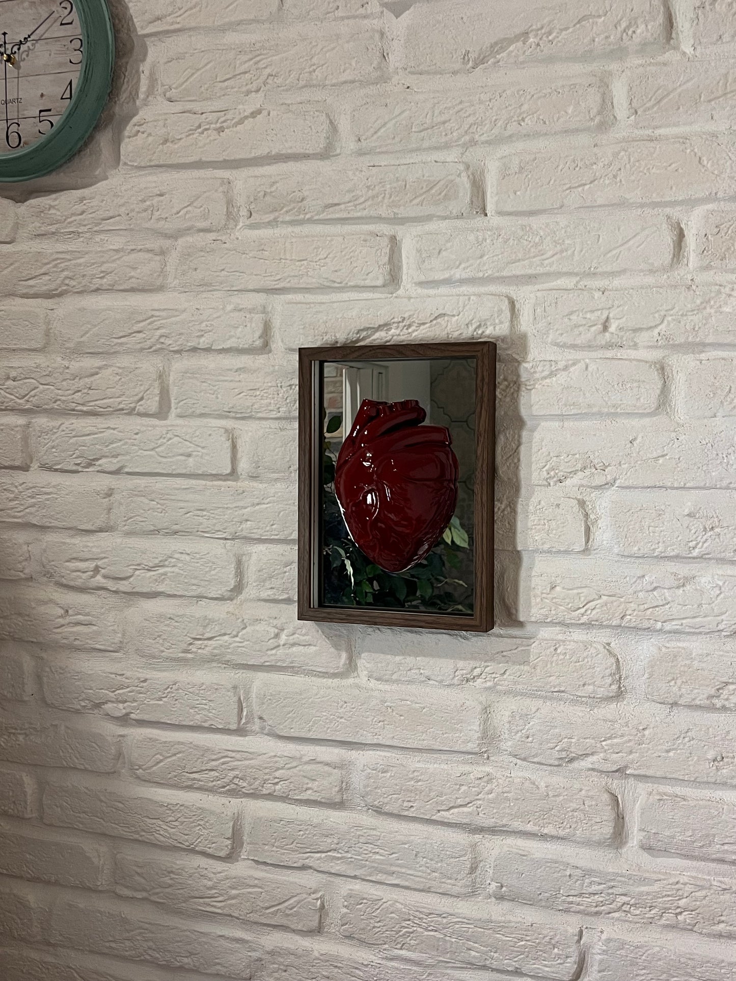 Heart in the mirror
