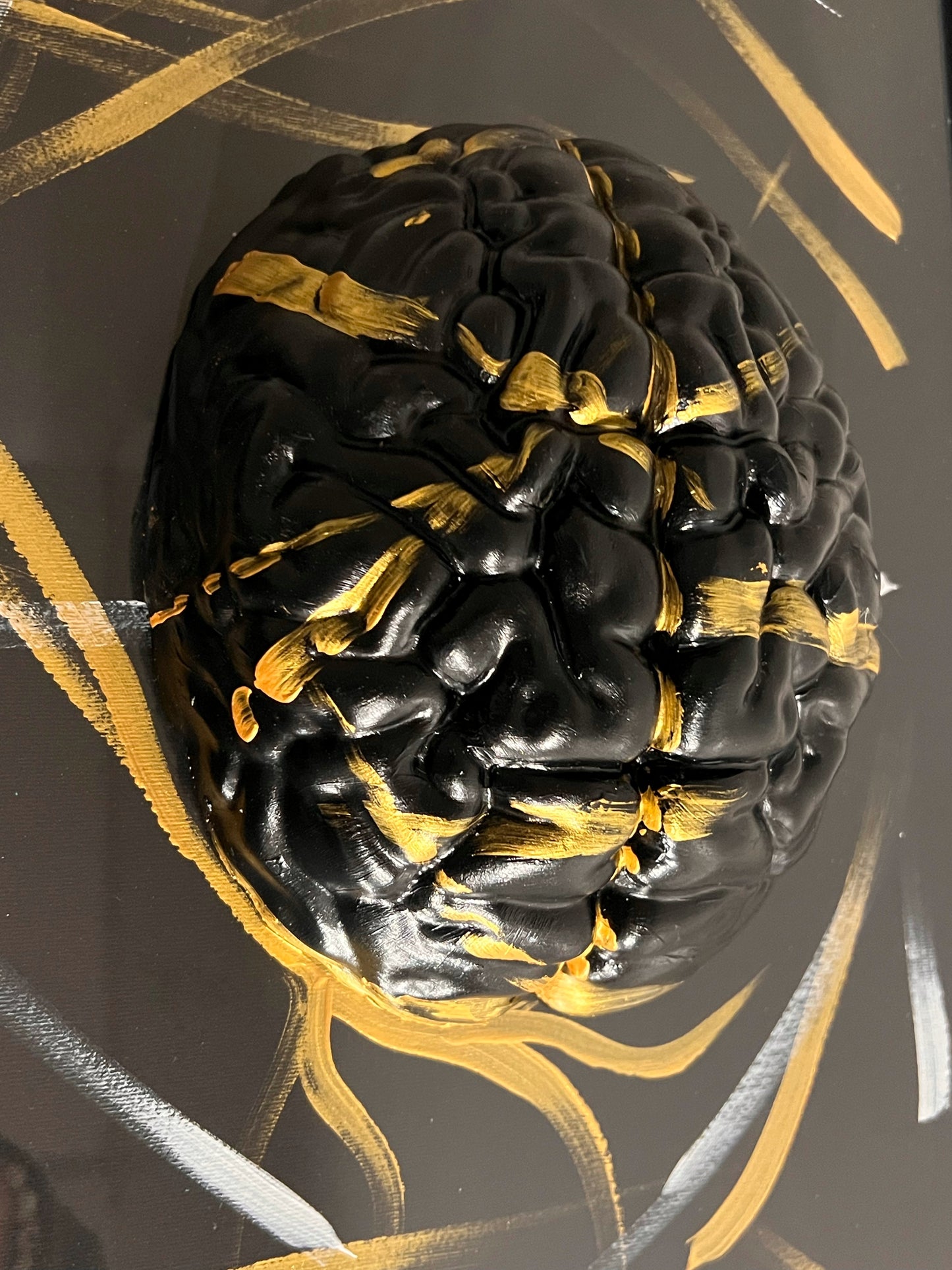 Dualità in Nero e Oro: Cuore e Mente