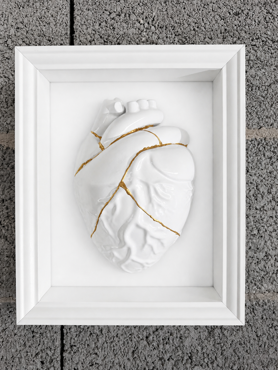 Kintsugi pure white