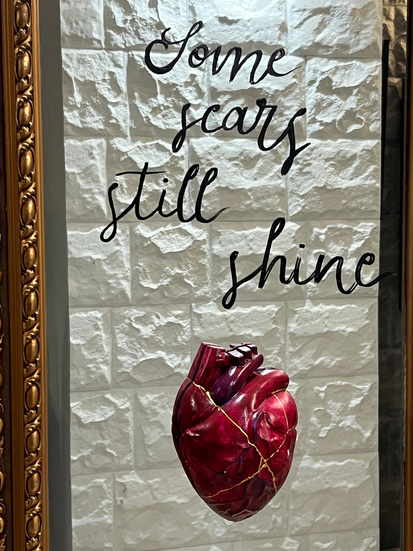 Some scars still shine