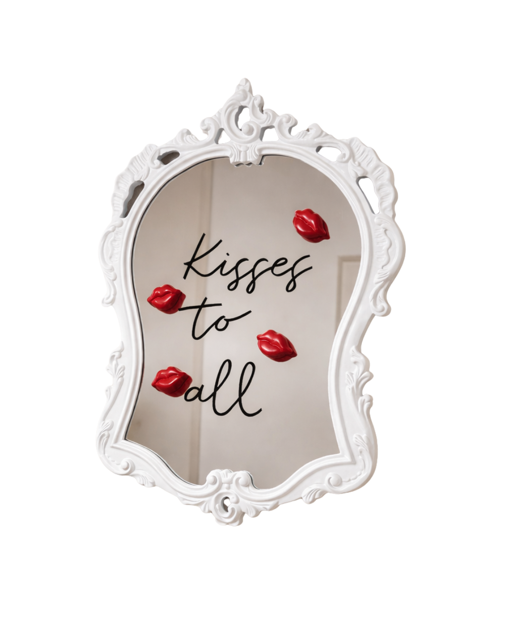 Kiss to all white