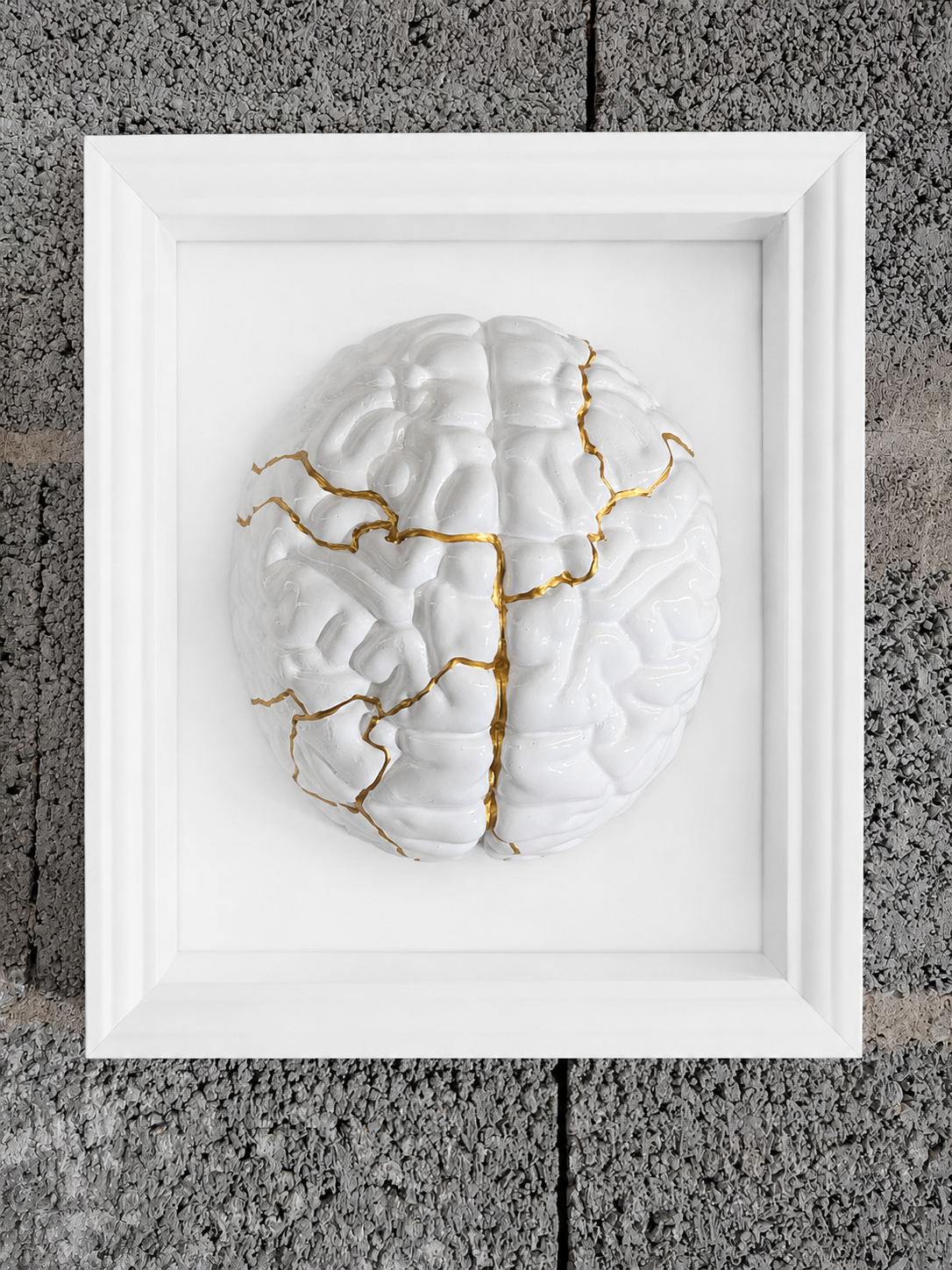 Kintsugi pure white