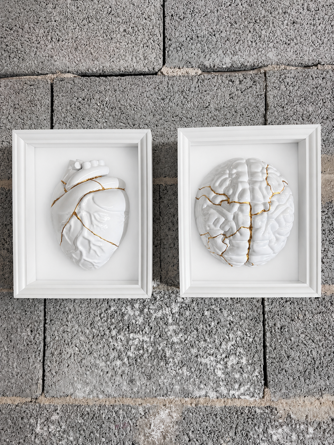 Kintsugi pure white